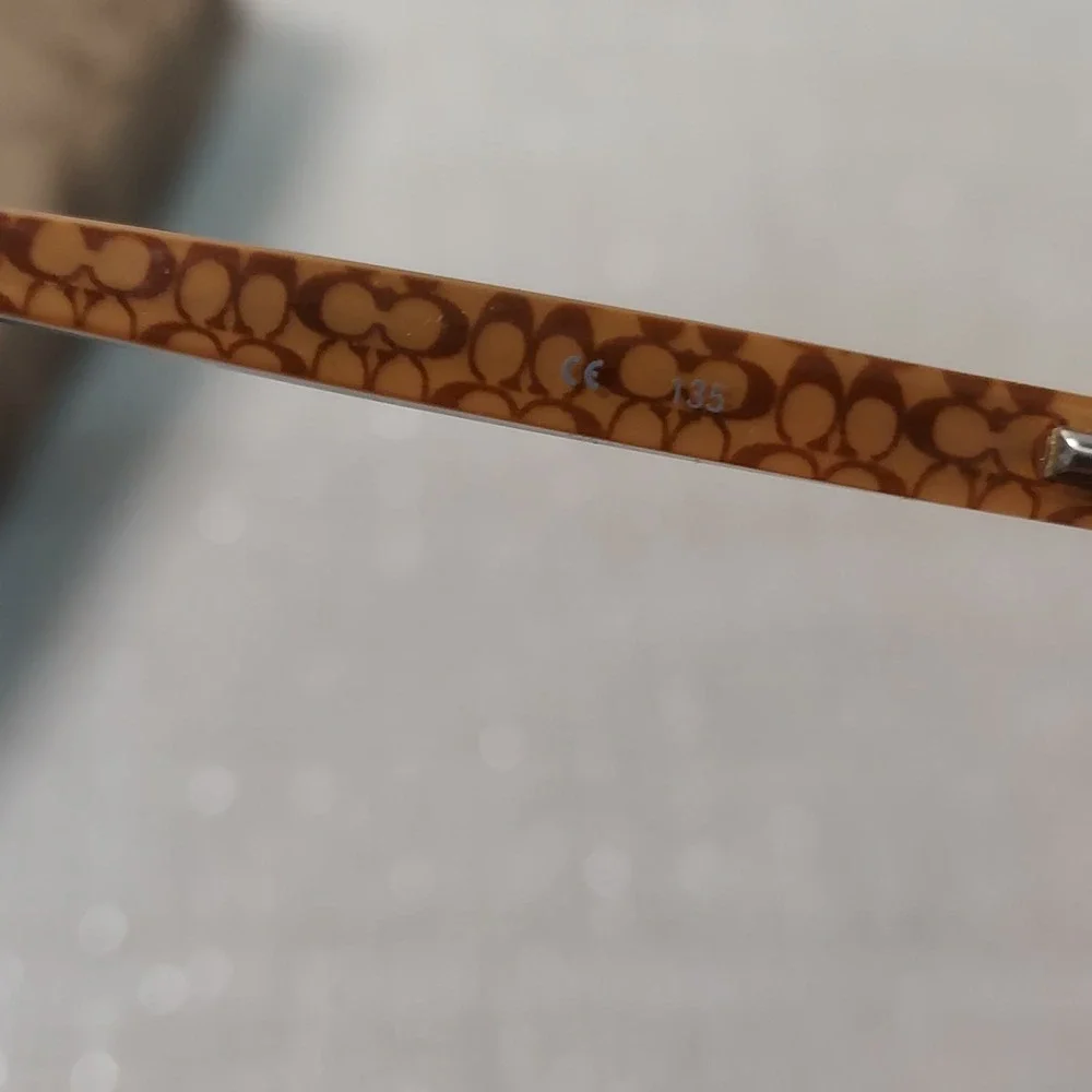 New Coach Eyeglass Frames LIZZIE 514 Brown Tortoise Full Rim 48-15-135 &‎ Case
